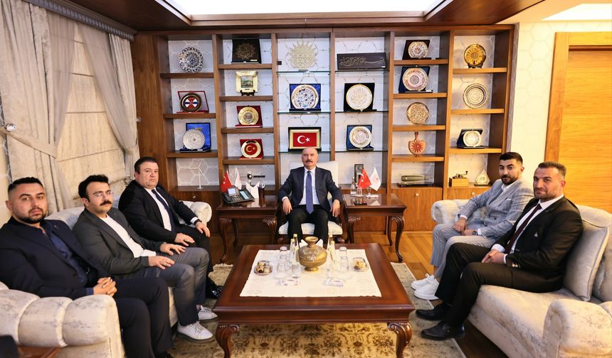Anahtar Parti’den Vali Çalgan’a ziyaret