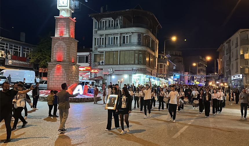 Kargı’da Fener Alayı