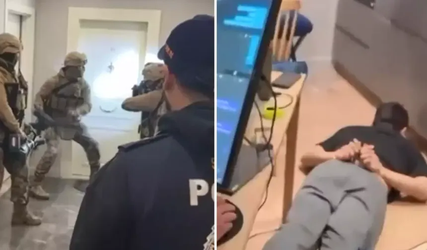 Lüks rezidansa baskın! Hepsi üniversite öğrencisi