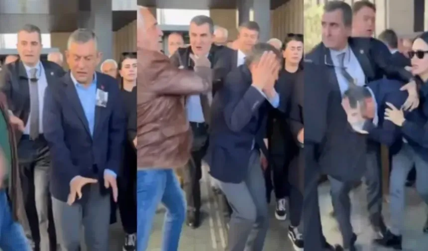 Son dakika! Özgür Özel'e saldırı