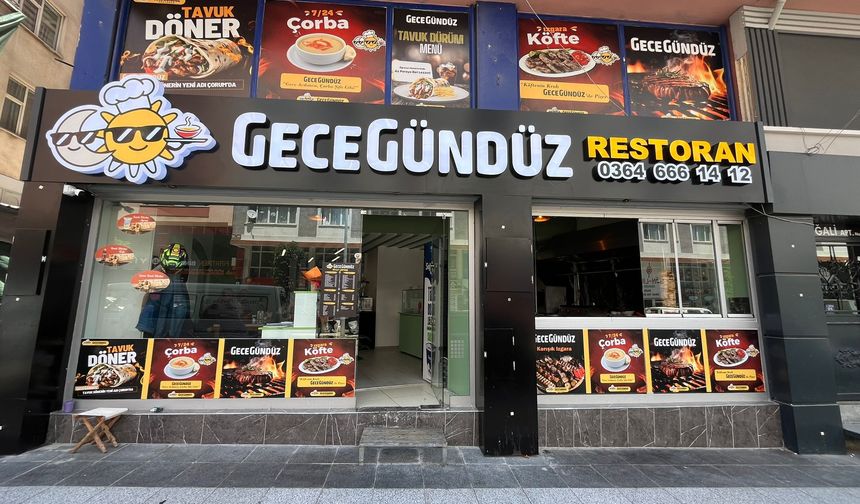Gece Gündüz Restoran hizmete açılıyor