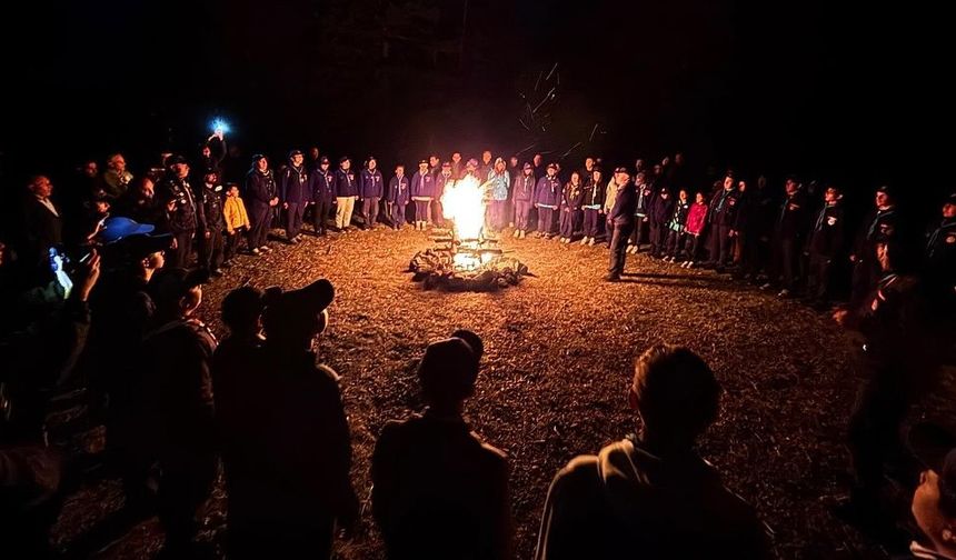 Yalak yaylası, 500 izciye ev sahipliği yaptı