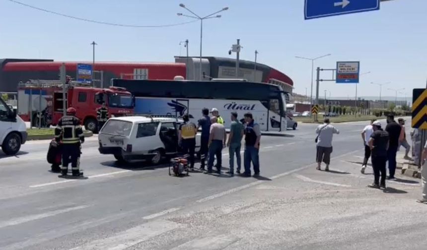 Çevre yolundaki kazada 3 kişi yaralandı