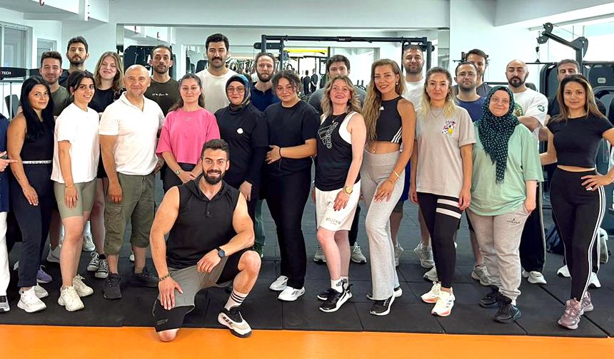 Çorum’da ilk vücut Geliştirme antrenör kursu tamamlandı
