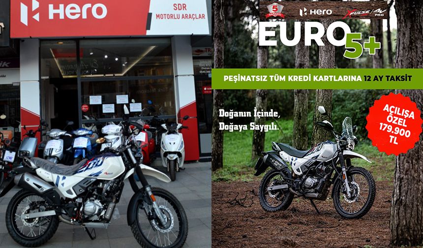 HERO Motor'dan açılışa özel indirimler