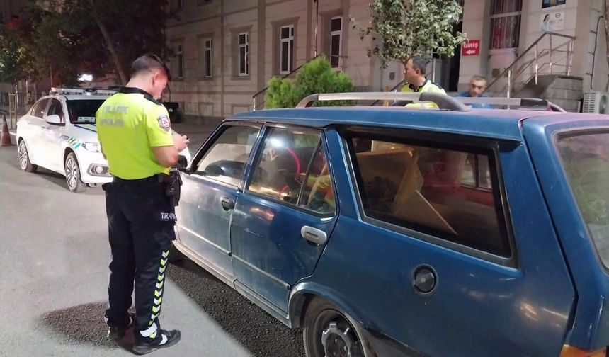 Sungurlu'da trafik denetimi