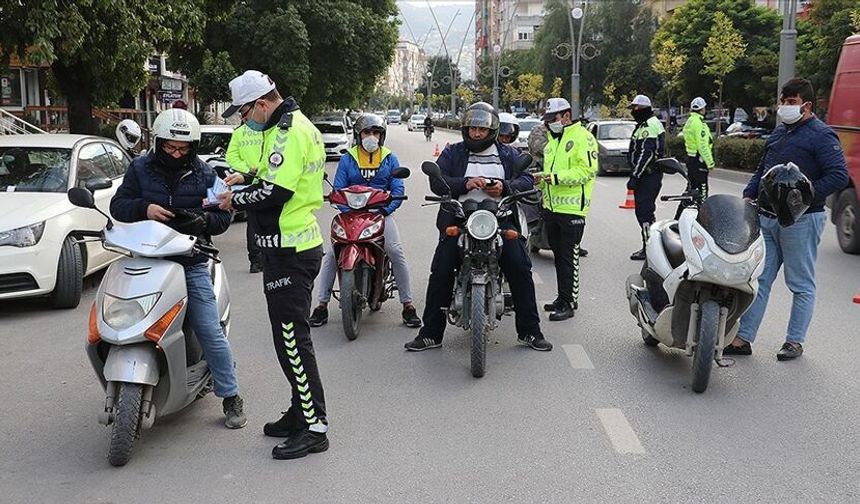 Çorum'da motosiklet sayısında inanılmaz artış