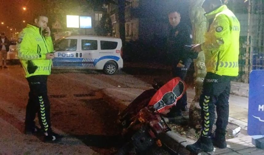 Motosiklet çalan 3 çocuk yakalandı