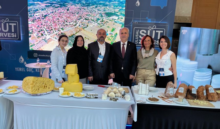 Kargı Tulum Peyniri, Ulusal Süt Zirvesi’nde görücüye çıktı