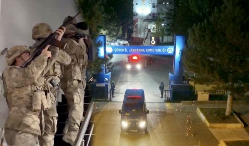 Çorum jandarmasından zehir tacirlerine dev darbe