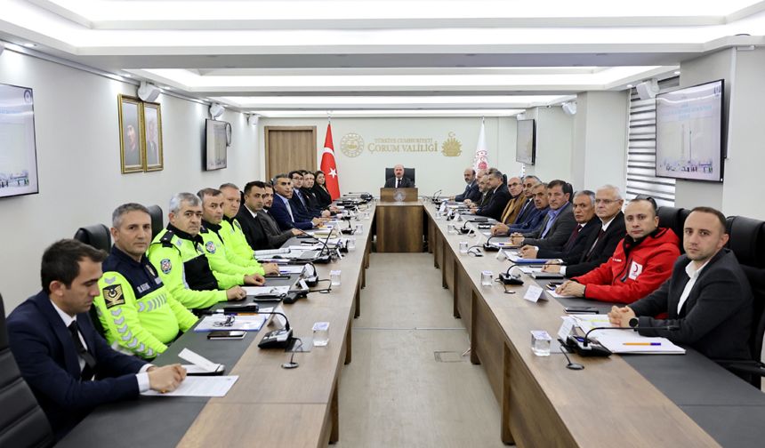 Kışın alınacak tedbirleri belirlediler