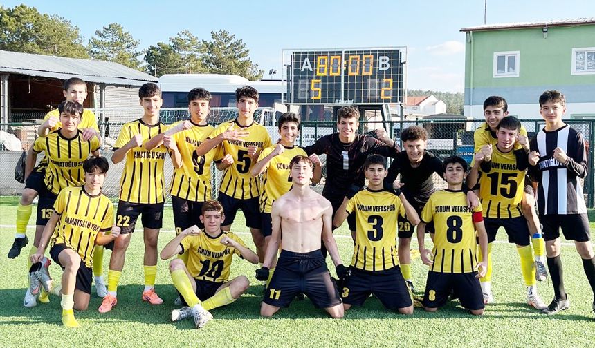 İlk şampiyon Vefaspor