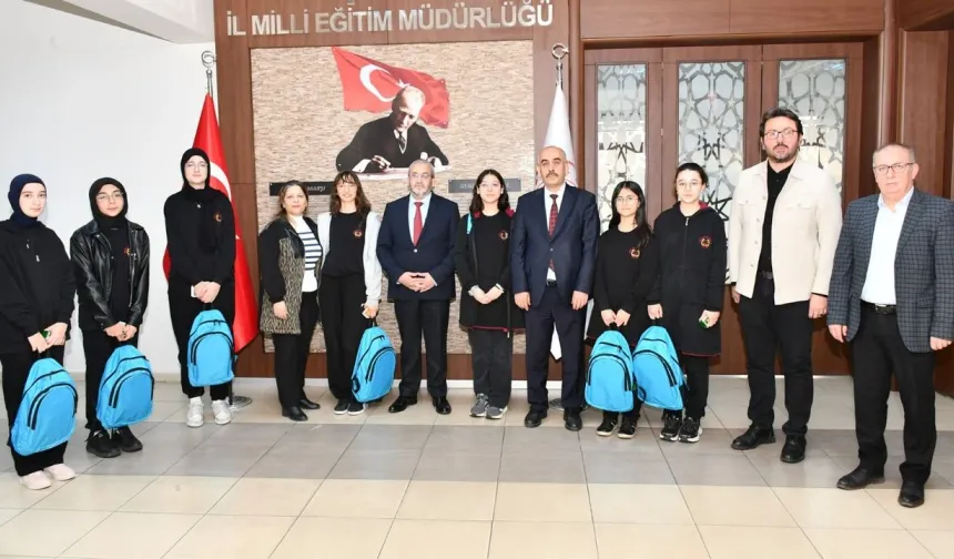 Şehit Osman Arslan AİHL'den Cemil Çağlar'a ziyaret