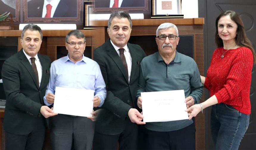 Gençlik Spor İl Müdürlüğü'nde 2 personel emekli oldu