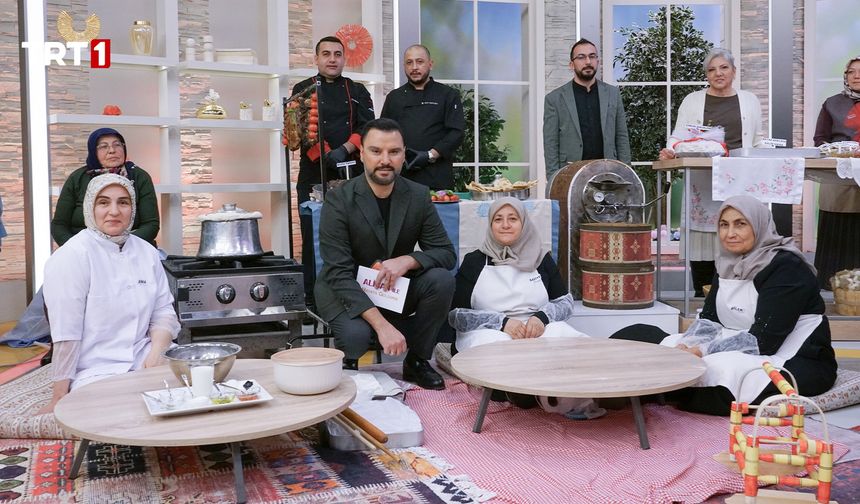 TRT1'de Çorum rüzgarı esti