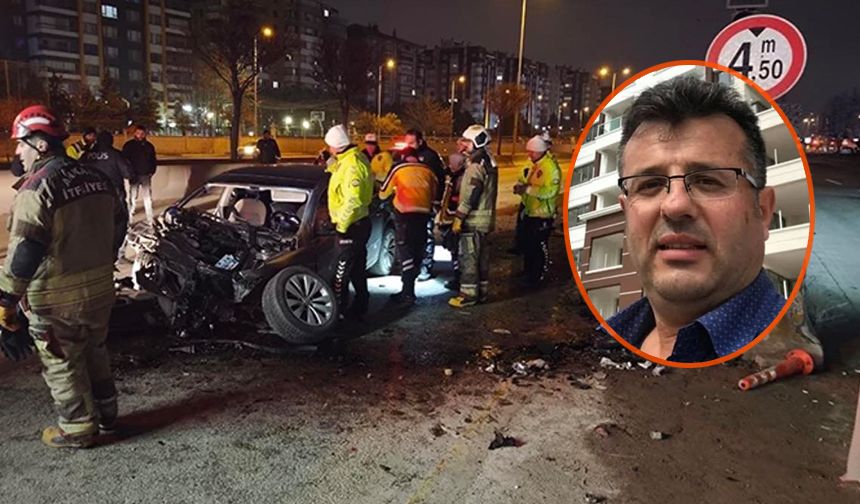 Çorumlu esnaf kazada ağır yaralandı