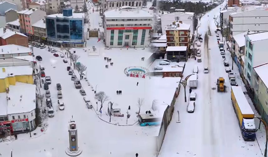 Çorum'un bu ilçesi Türkiye'nin en soğuk ilçelerinden oldu