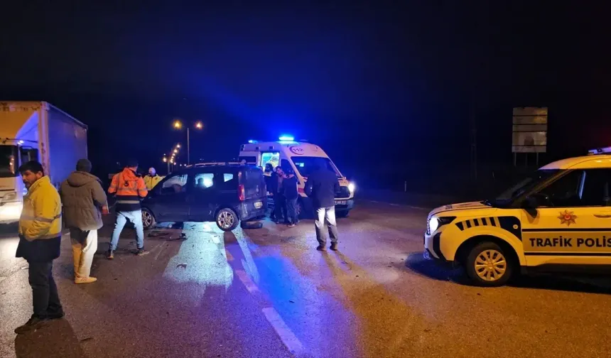 Çorum'da kaza: 3'ü çocuk 5 yaralı