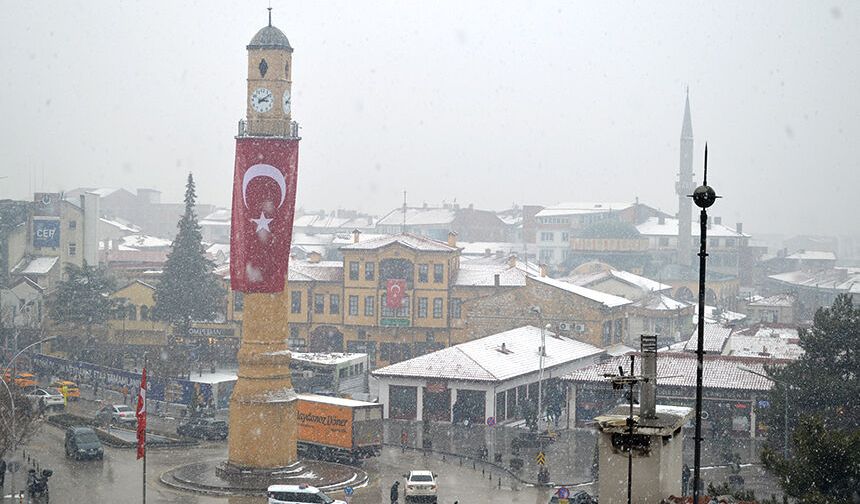 Yarına dikkat! Çorum'a kar geliyor