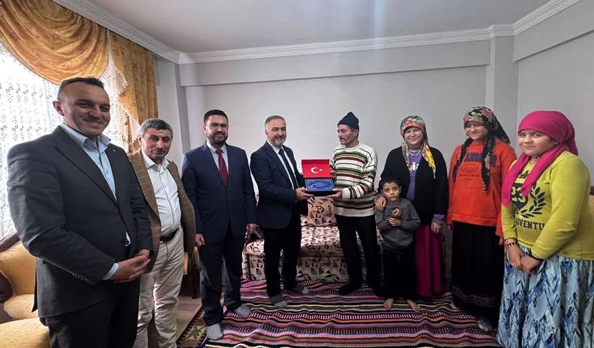 Çorumlu aile yeniden sıcak yuvaya kavuştu