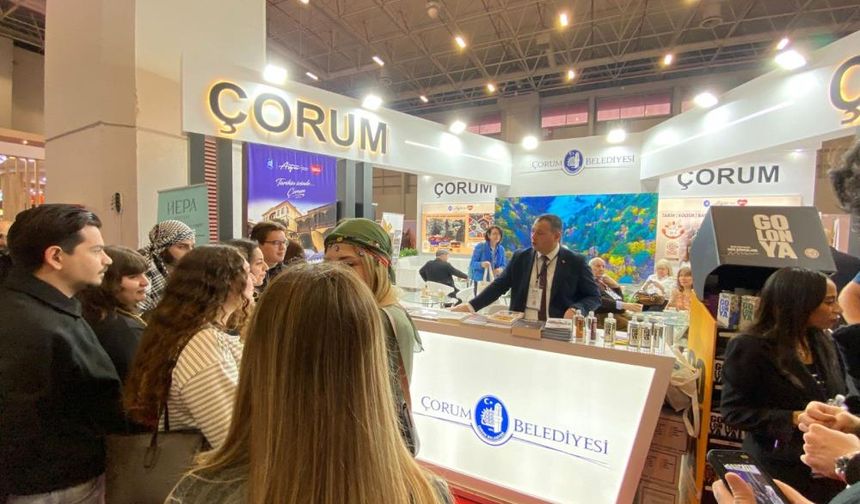 Çorum'un yöresel lezzetleri İstanbul'da tanıtıldı