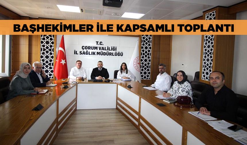 Hastaneler 17 ana başlıkta mercek altına alındı