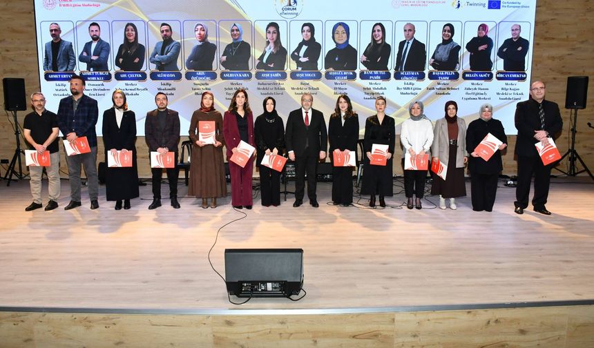 182 öğretmen ile 15 okula kalite etiketi