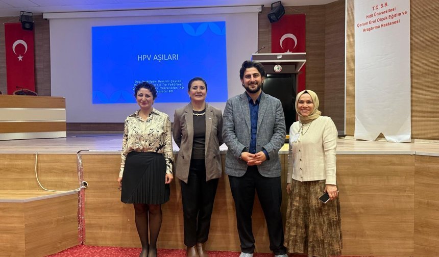 HPV aşıları konusunda farkındalık eğitimi yapıldı