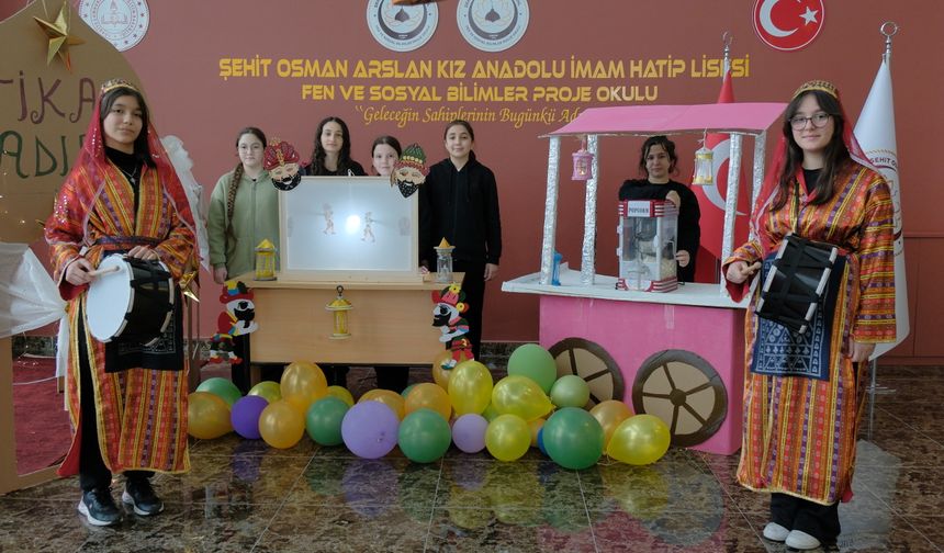 Çorum'da okullar ramazan ayı için süslendi