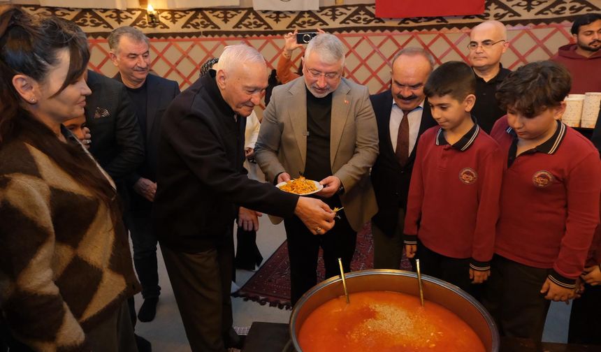 Çorum’da "Çiğdem Aşı" geleneği yaşatıldı