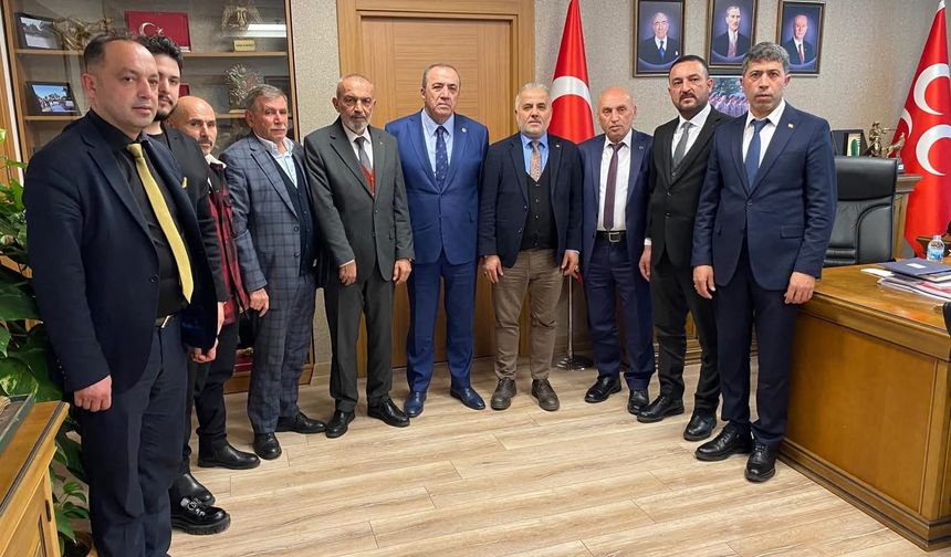 Kayrıcı’ya esnafın sorunlarını aktardılar