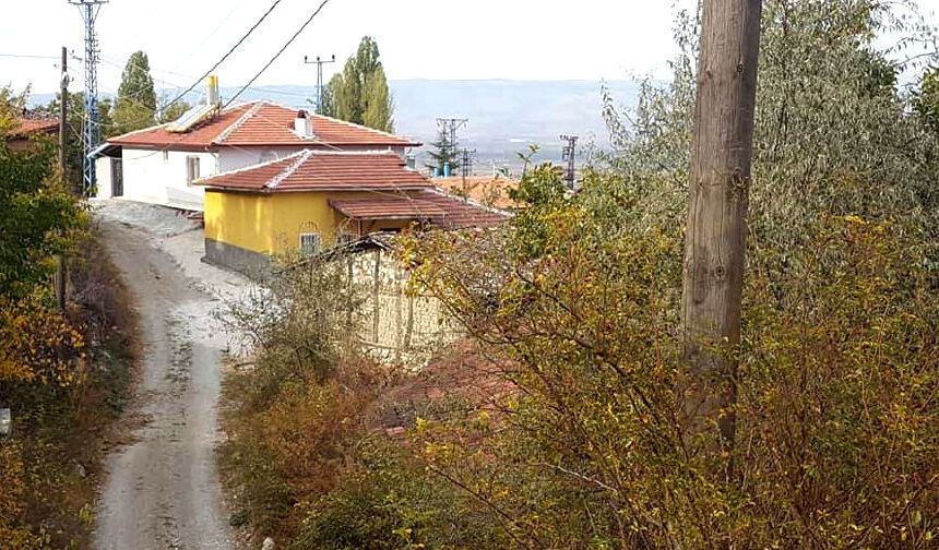 Kılıçören köyü su sondajı ihalesini bekliyor