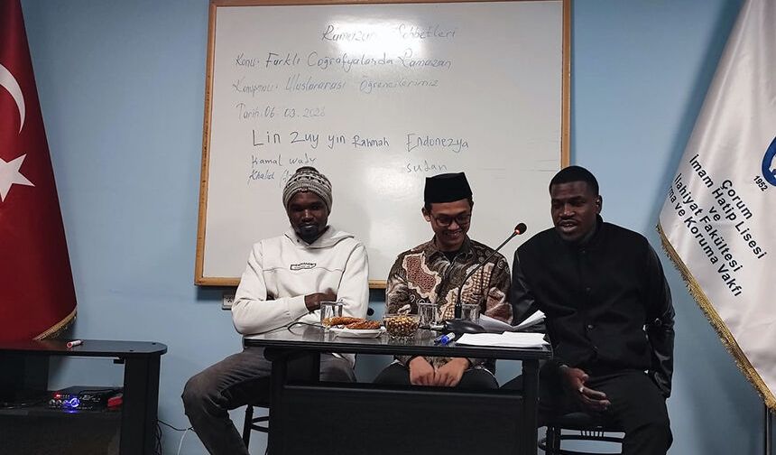 Yabancı öğrenciler Çorum’u anlattı