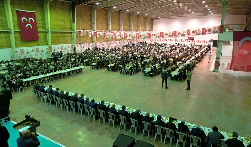 4 bin kişi MHP’nin Gönül Sofrası'nda buluştu