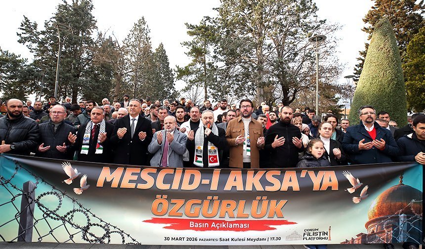 "Mescid-i Aksa’ya özgürlük" eylemi