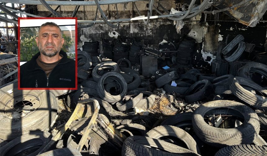 Dükkânı tamamen yanan esnaf için yardım kampanyası