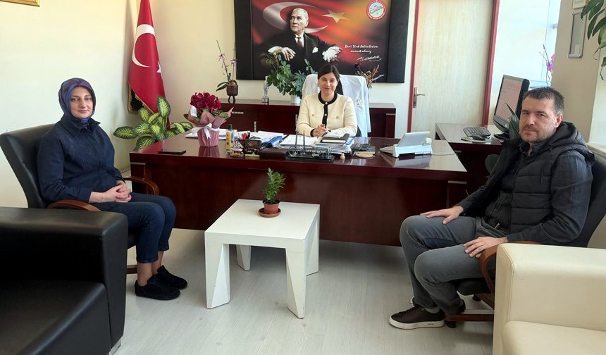 Eczacı Odası İlçe Temsilcilerinden,  Tıp Bayramı ziyaretleri