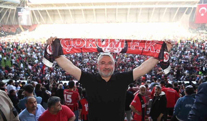 Başkan Aşgın’dan Çorum FK’ya destek çağrısı