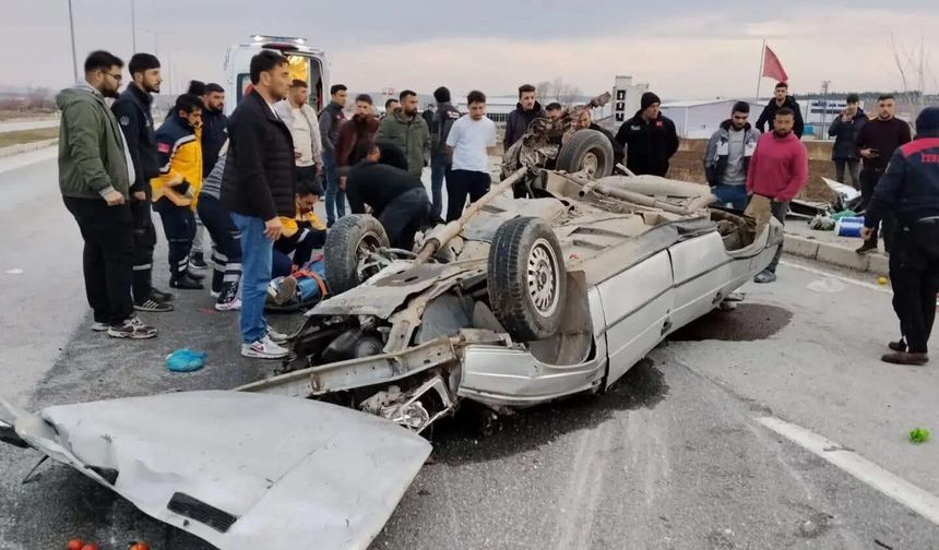 Feci kaza: Sürücü hayatını kaybetti