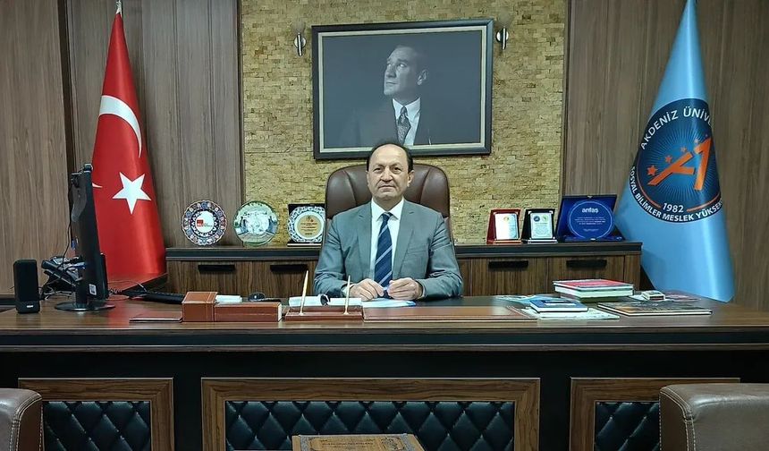 Hemşehrimize yeni görev: SBMYO müdürü oldu