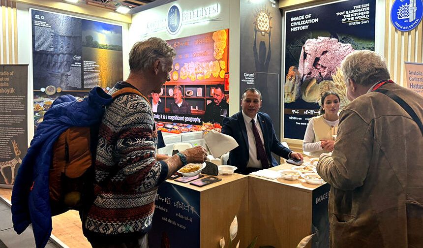 Çorum Almanya'daki bu fuardaki tanıtıldı
