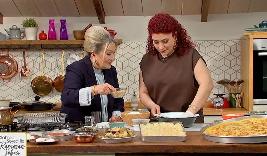 Çorumlu şef Now TV’de Çorum mutfağını tanıttı