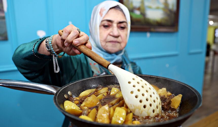Çorum'un mayhoş aromayla ön plana çıkan lezzeti: Ayvalı yahni
