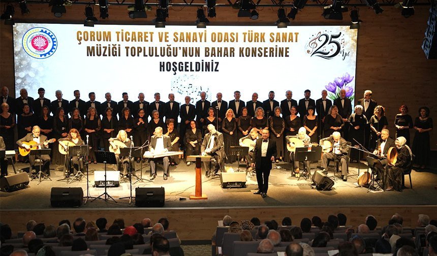 TSO Korosu 25. yılını konserle kutladı