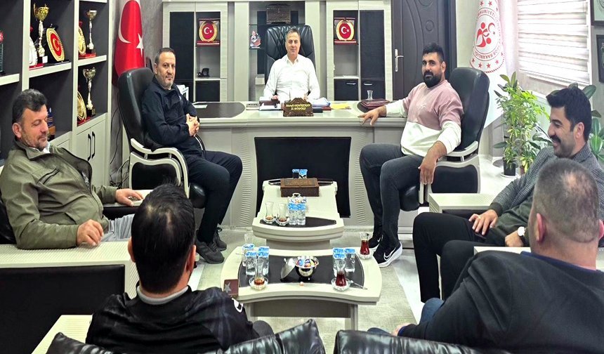 Pehlivanlardan Demirkıran’a ziyaret