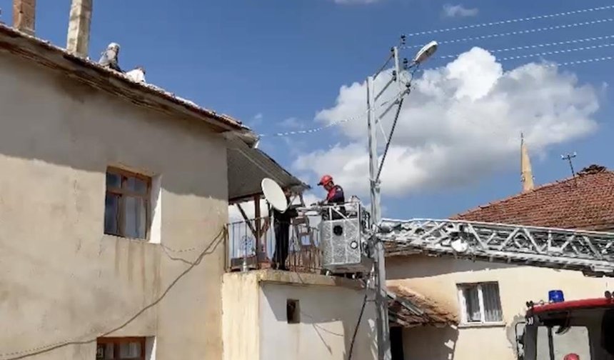 Baca temizlerken bayıldı