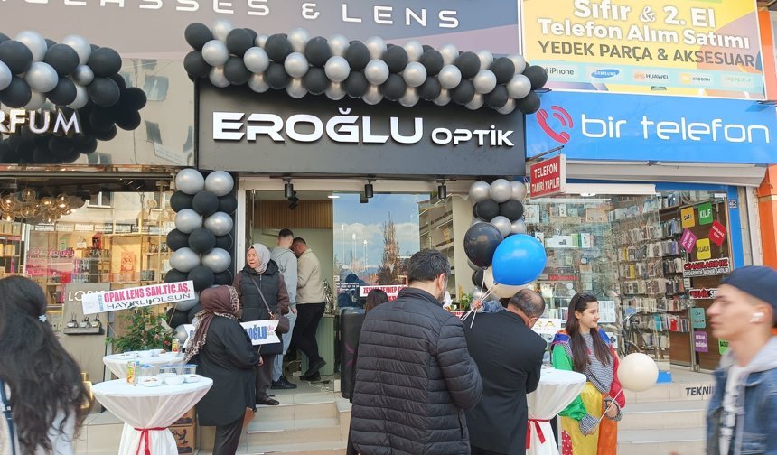 Eroğlu Optik açıldı