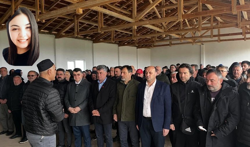 Genç anne gözyaşları arasında toprağa verildi