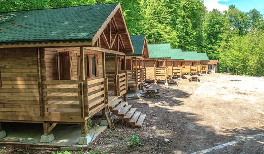 Bungalov evler 1 ay içinde yıkılacak