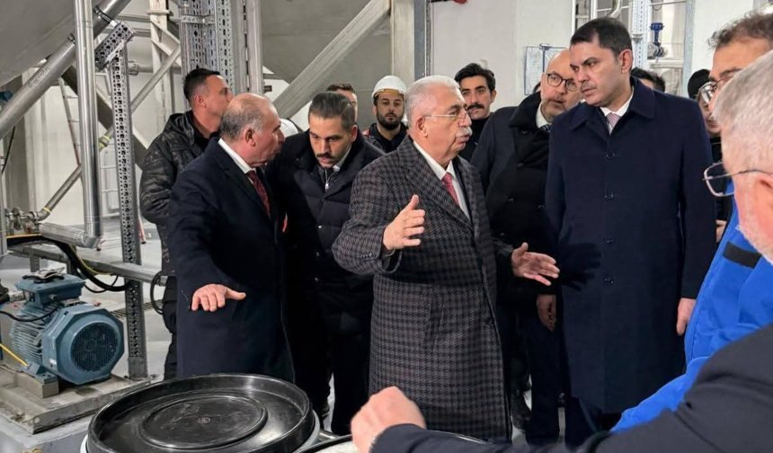 Bakan Kurum Gold Force'yi gezdi